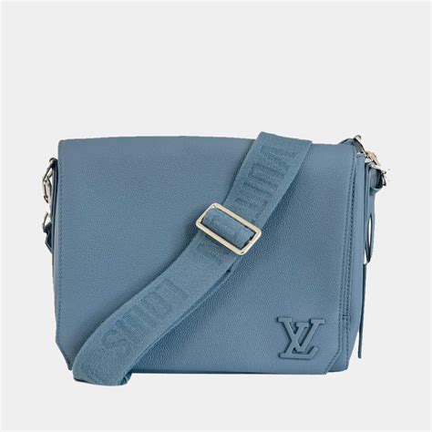 blauwe louis vuitton messenger bag|Blue All Handbags Handbags .